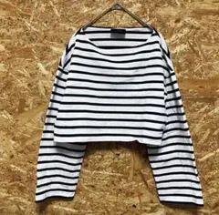 ルミノア 別注 クロップド ボーダーカットソー アーバンリサーチ 美品