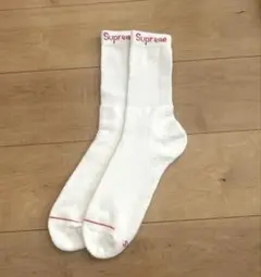 【新品未使用】Supreme Hanes ソックスホワイト1足