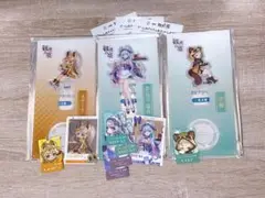 原神　スシロー　アクリルスタンド　特典　グッズセット