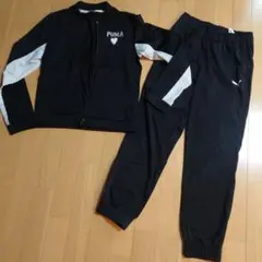 PUMA ジャージ 上下セット 黒