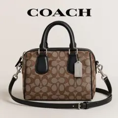 COACH コーチ シグネチャー 2WAYサッチェルバッグ 美品