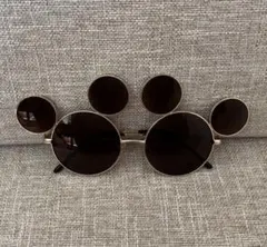 ディズニー　ミッキー　サングラス　黒