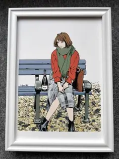 江口寿史 kotoba ED:100 新品未開封　ZINGARO 村上隆 江口寿史 kotoba ED100 版画 額装UVカット ZINGARO 村上隆 - メルカリ