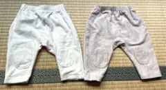 コーデュロイ 膝当て付きパンツ セット　70cm ベビザラス