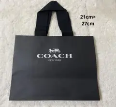 COACH 黒 ショッパーバッグ 黒