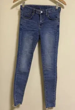 chuu -5KG JEANS スキニーデニム ブルーのサムネイル