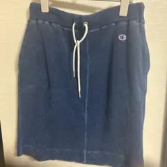 Champion ネイビー タイトスカート L