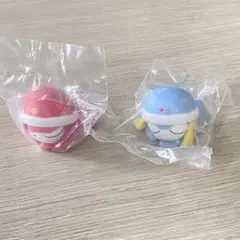 ケロロ軍曹 ガチャガチャ ねむらせ隊 ちびギロ & ちびゼロ 2種セット