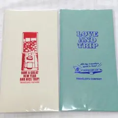 非売品 新春くじ2025 トラベラーズノート リフィル 2種 ガチャガチャ柄他