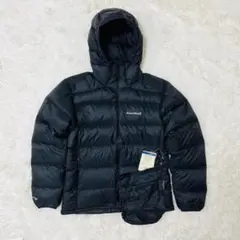 モンベル　ライトアルパインダウン パーカ Men's S　ブラック
