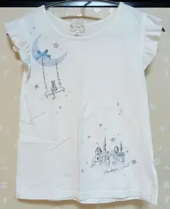 月と星のプリント Tシャツ 150のサムネイル