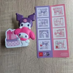 マクドナルド ハッピーセット マイメロディ＆クロミのマルチスタンド