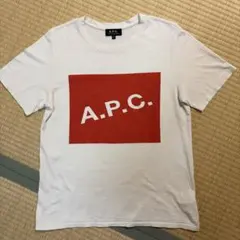 A.P.C. Tシャツ ホワイト XS 赤のサムネイル