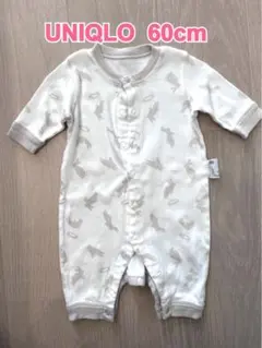 UNIQLO うさき柄ロンパース 60cm