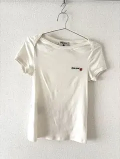 miu miu プチバトーコラボ半袖Tシャツ M ホワイト - メルカリ