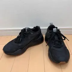 【希少⁉︎】PUMA RS-X エフェクト ガムソール ブラック 23.0cmのサムネイル