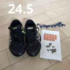 ASICS EFFORT13 スパイクシューズ ブラック