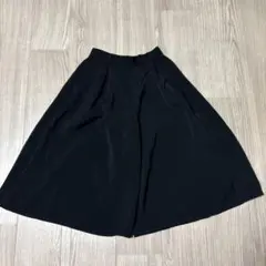 ガウチョパンツ　ブラック