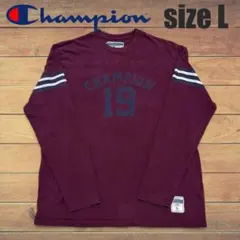 Champion ランタグ フットボールシャツ チャンピオン ランタグ フットボールシャツ ランナーズタグ 7分袖 七分