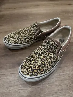 VANS ヒョウ柄 スリッポン
