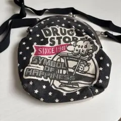 DRUG STORE'S がま口 ショルダーバッグ