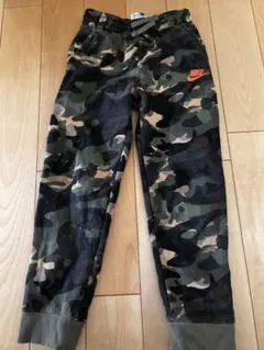 NIKE スウェット　パンツ　迷彩　カモフラ　 120 裏毛