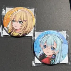 【未使用未開封】モンスターストライク　ホログラム缶バッジ　エル　ネオ　モンスト