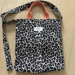 niko and... ヒョウ柄ショルダーバッグ