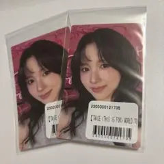 TWICEオンラインくじ ミナ2点セット