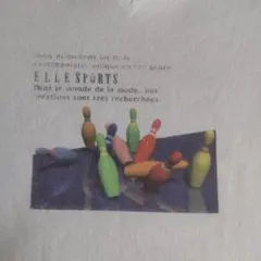 ELLE SPORTS Vネック Tシャツ Size 38のサムネイル