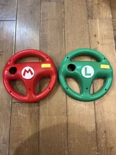 マリオカートWii ハンドルセット マリオ ルイージ