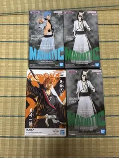 BLEACH 黒崎一護　ウルキオラ　グリムジョー　フィギュア　4個　まとめ売り