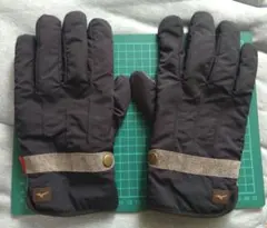 Mizuno アウトドア手袋 黒　ブレスサーモ
