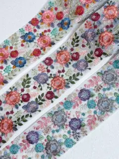 インド刺繍リボン