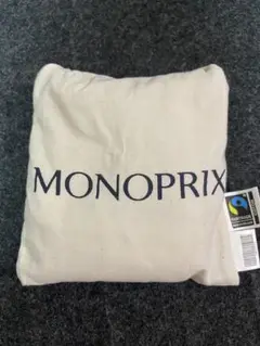 MONOPRIX エコバッグ ベージュ フランス　モノプリ