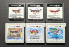 【ソフト単品】ドラゴンクエストⅣ・Ⅴ・Ⅵ・Ⅶ・Ⅷ・XI　6点セット　動作確認済み