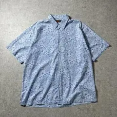 90s00sTori Richard USA製 花柄総柄半袖シャツ XLのサムネイル