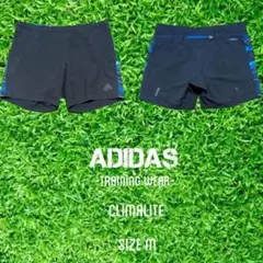 adidas アディダス　ランニングパンツ ランパン ショートパンツ　Ｍ 黒