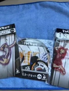 ハイキュー!! アクリルキーホルダーセット　牛島　狐爪