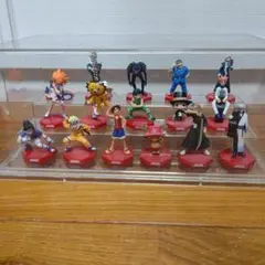 コカ・コーラ　ジャンプフェスタ　キャラクター フィギュア 17体セット　ケース付