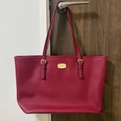 【美品】MICHAEL KORS トートバッグ レッドのサムネイル