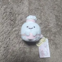 【タグ付き】すみっコぐらし　さとう店長　てのりぬいぐるみ
