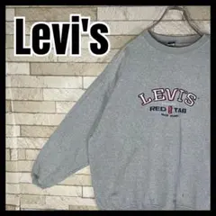 Levi's スウェット red tab 刺繍 レア ジーンズ デニム オシャレのサムネイル