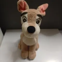 ディズニー　わんわん物語　トランプ　ぬいぐるみ　20センチ