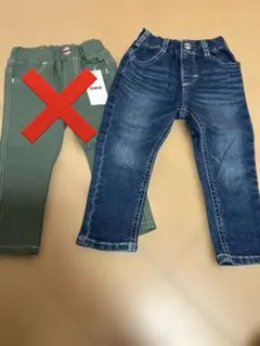 EDWIN ボトムス デニム