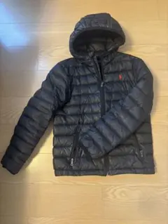 ポロ・ラルフ・ローレン キッズM10-12　ダウンジャケット 黒