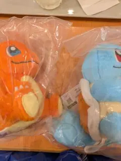 ポケモン一番くじ　30周年　C賞ヒトカゲ・ゼニガメ