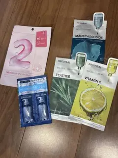 Mediheal シートマスク3枚セットとナンバーズインシート