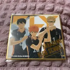 ハイキュー!! 烏野高校 キャラクターイラスト 色紙