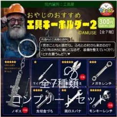 おやじのおすすめ工具キーホルダー2 全7種コンプリートセット